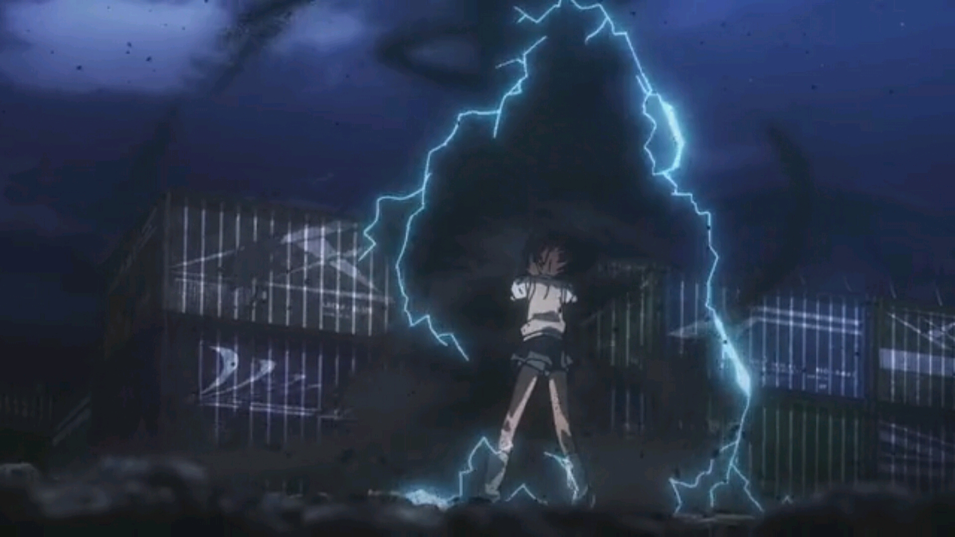 由此也可以看出双方破坏力的差距,一方通行曾使出全力将大楼举起并掀