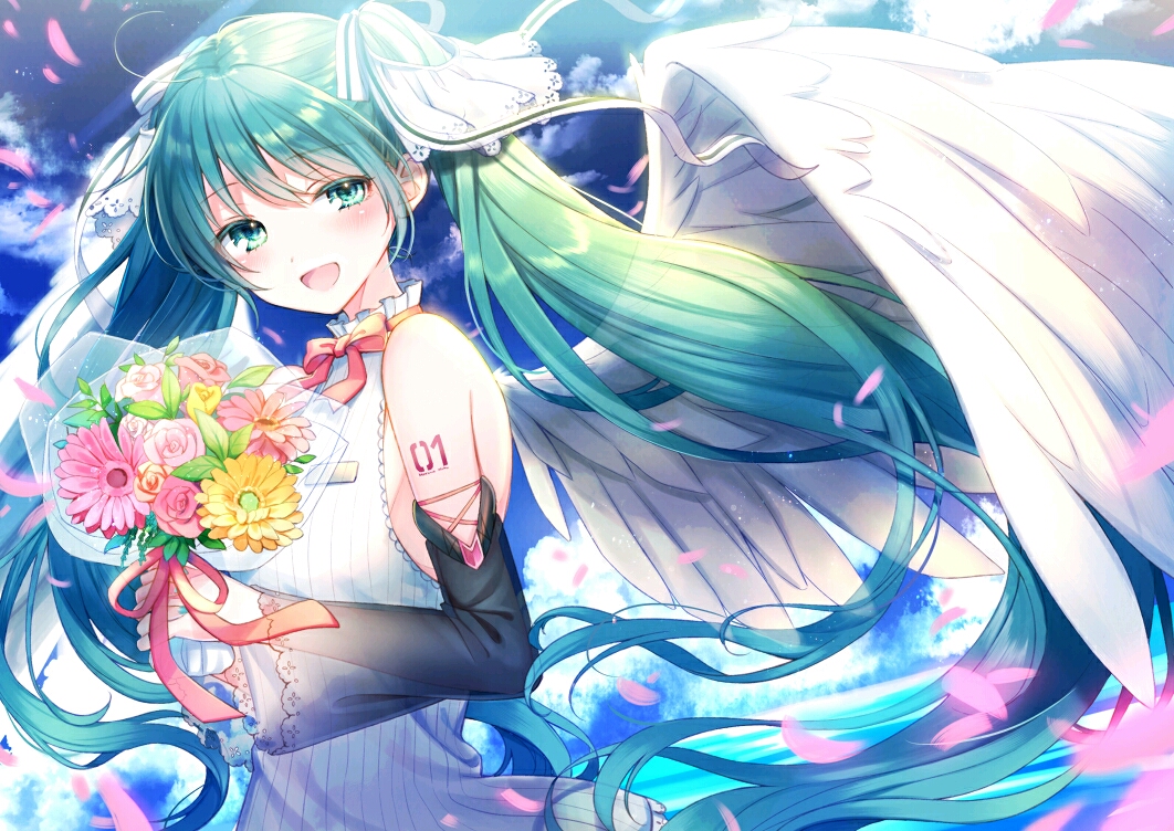 【初音未来】初音ミクmiku美图壁纸〔p站〕侵删