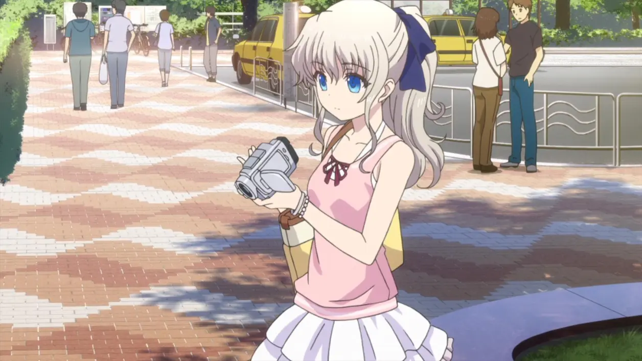 《charlotte》 友利奈绪（其实还有很多人的）tv截图&gif图（2）