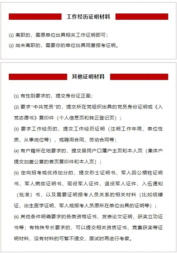 收藏！军队文职证明材料模板汇总来了！