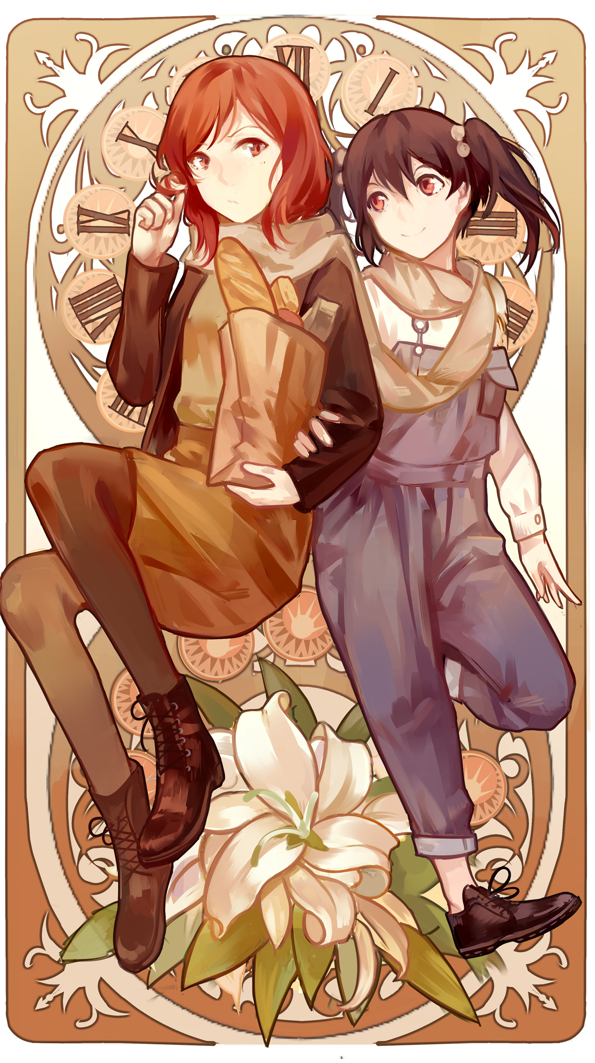 [箱子的每日pixiv图集]181106 真的很便利哦 工装裤