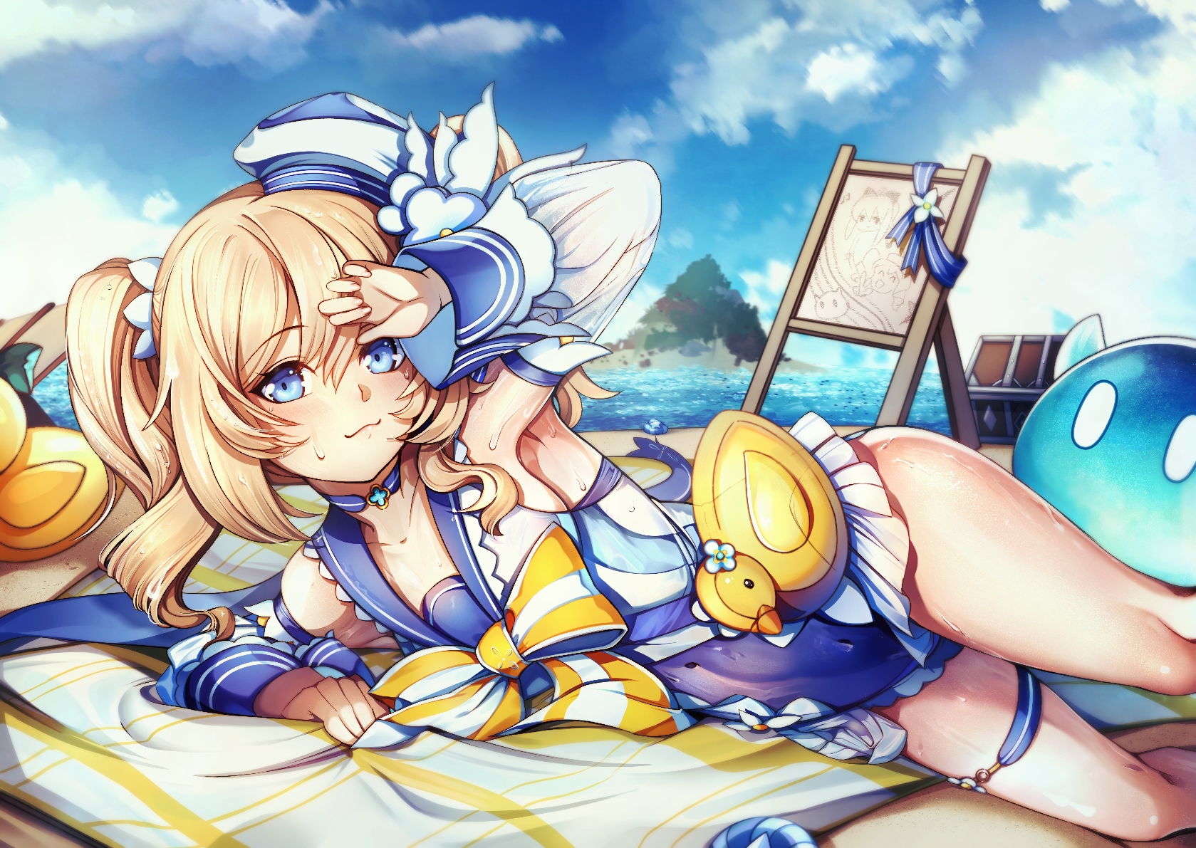 原神壁纸(可莉私服!唯美甘雨!ol汉服刻晴!兔女郎莫娜!