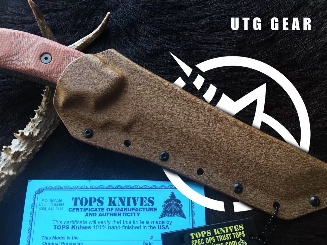 美国尖端战术钢鹰经典战术刀 tops steel eagle 107d
