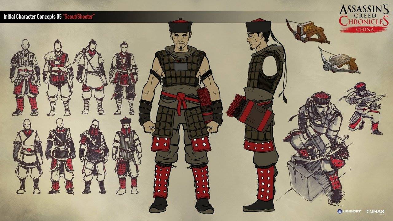 刺客信条编年史设定图集