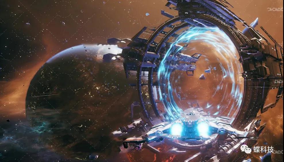 96套c4d科幻宇宙飞船太空陨石场景3d人物动画模型三维素材第3861期