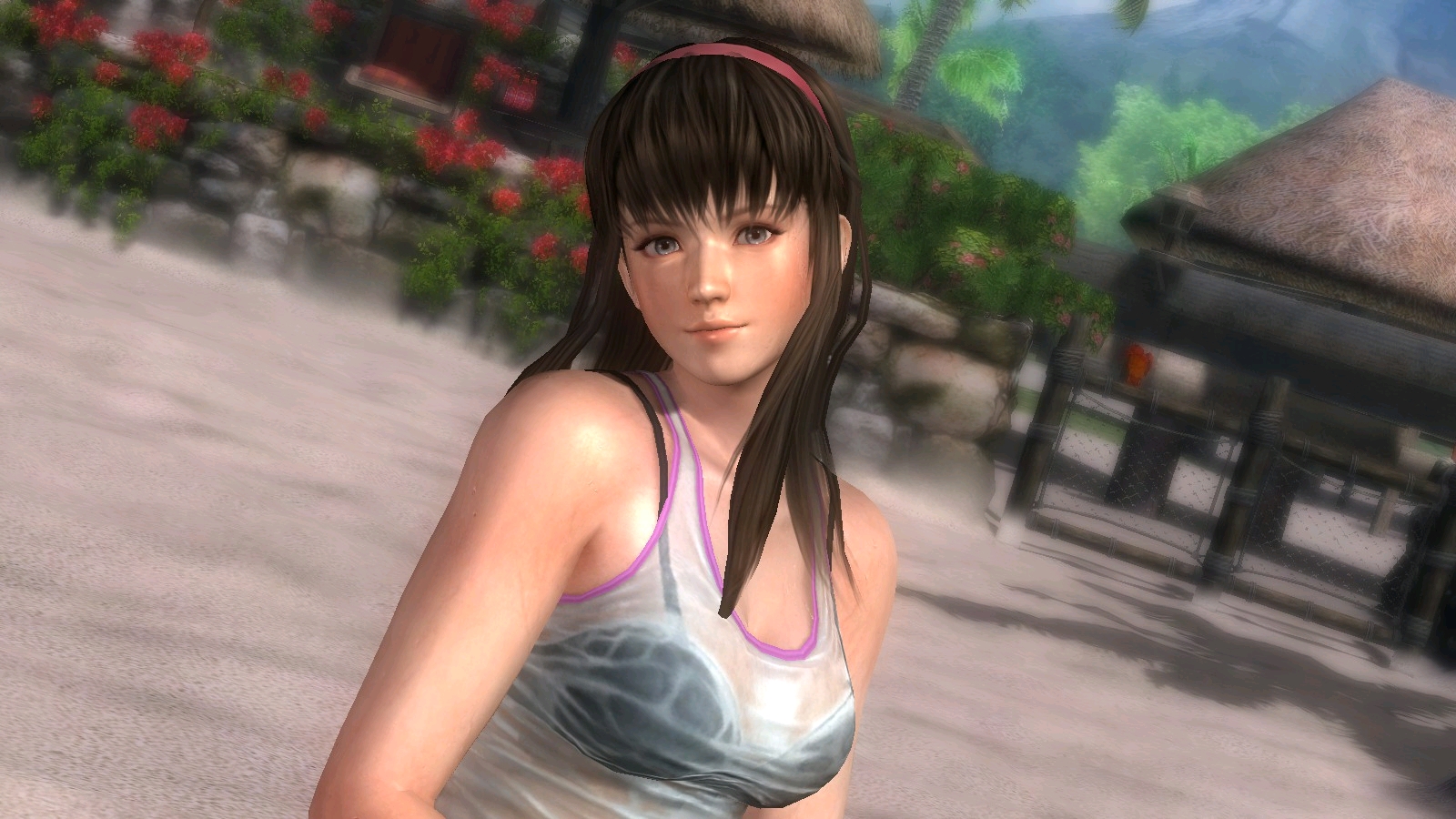 游戏 单机游戏 doa5女神壁纸 拍摄萌新,多多见谅 霞 (图源:生或死5)