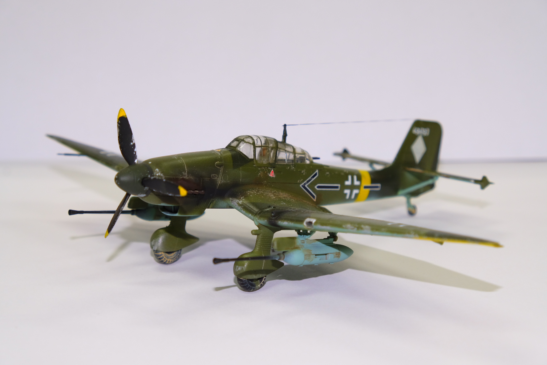 爱德美(academy 1/72 ju87g-2"stuka"