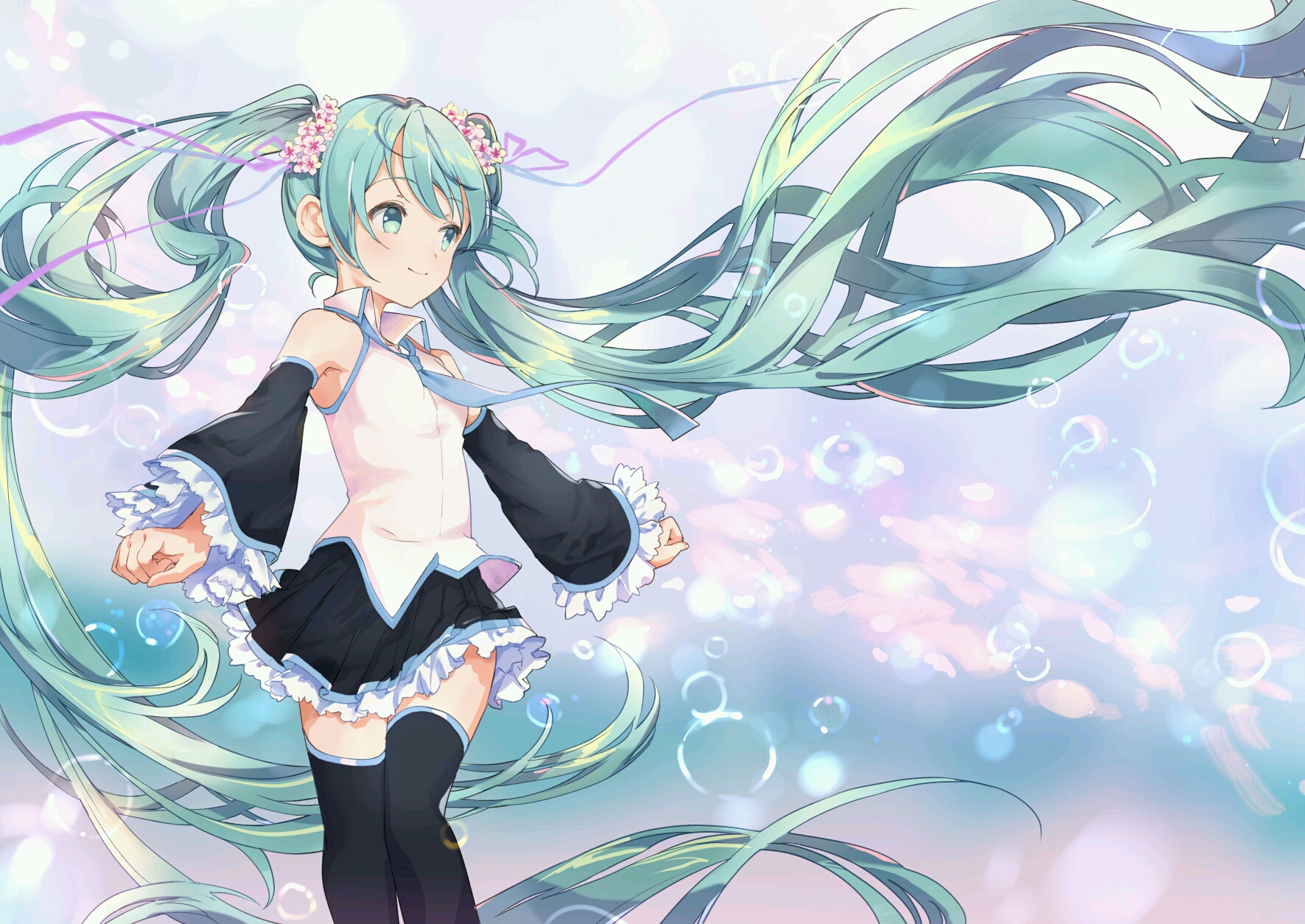 【初音未来】初音的美图壁纸精选集三(46期)