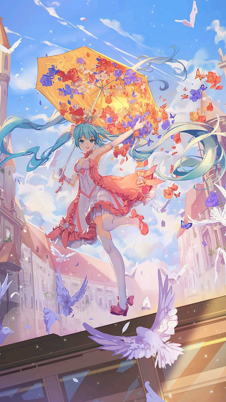 【初音未来/壁纸】初音miku超清美图分享 世界第一公主殿下骑士团前来