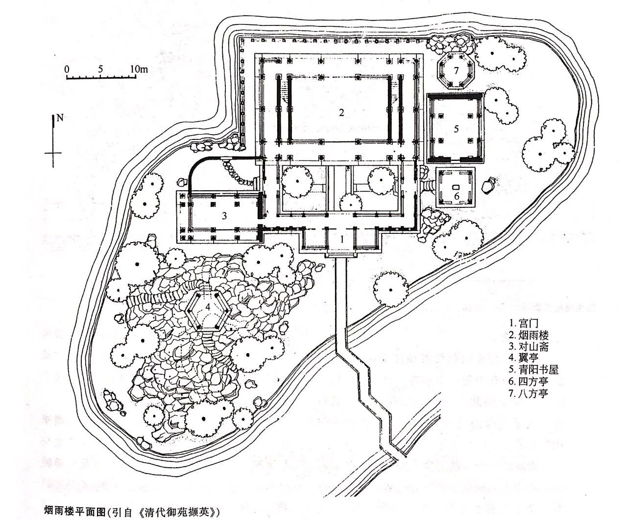 山馆平面图【2 陶然亭公园】1-陶然亭公园改造方案平面图2-华夏名亭园