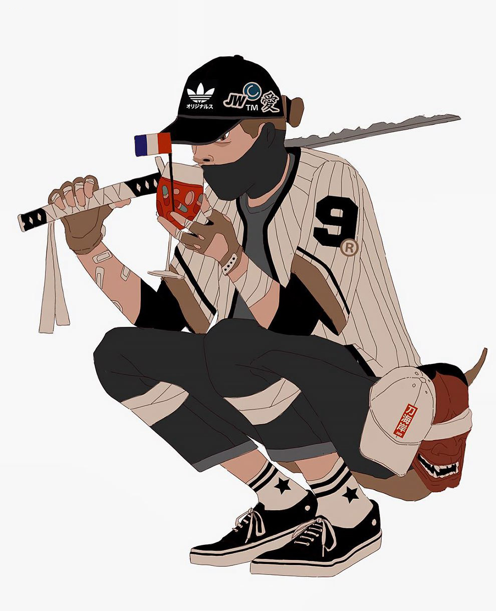 日本复古风的“不良少年”