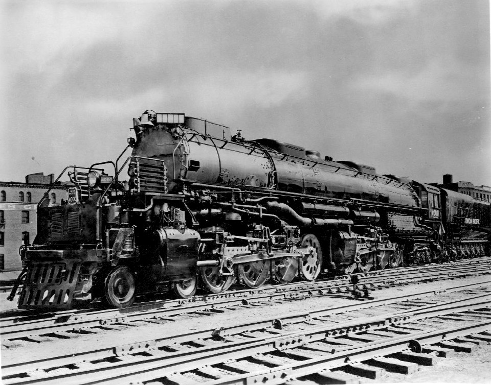 【铁道科普】现存最大的蒸汽机车——美国联合太平洋铁路"大男孩"型