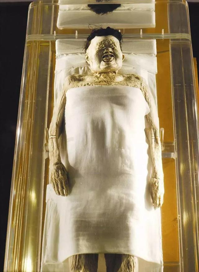 湖南省博物馆:辛追 湖南省博物馆的古尸,就是著名的 辛追奶奶.