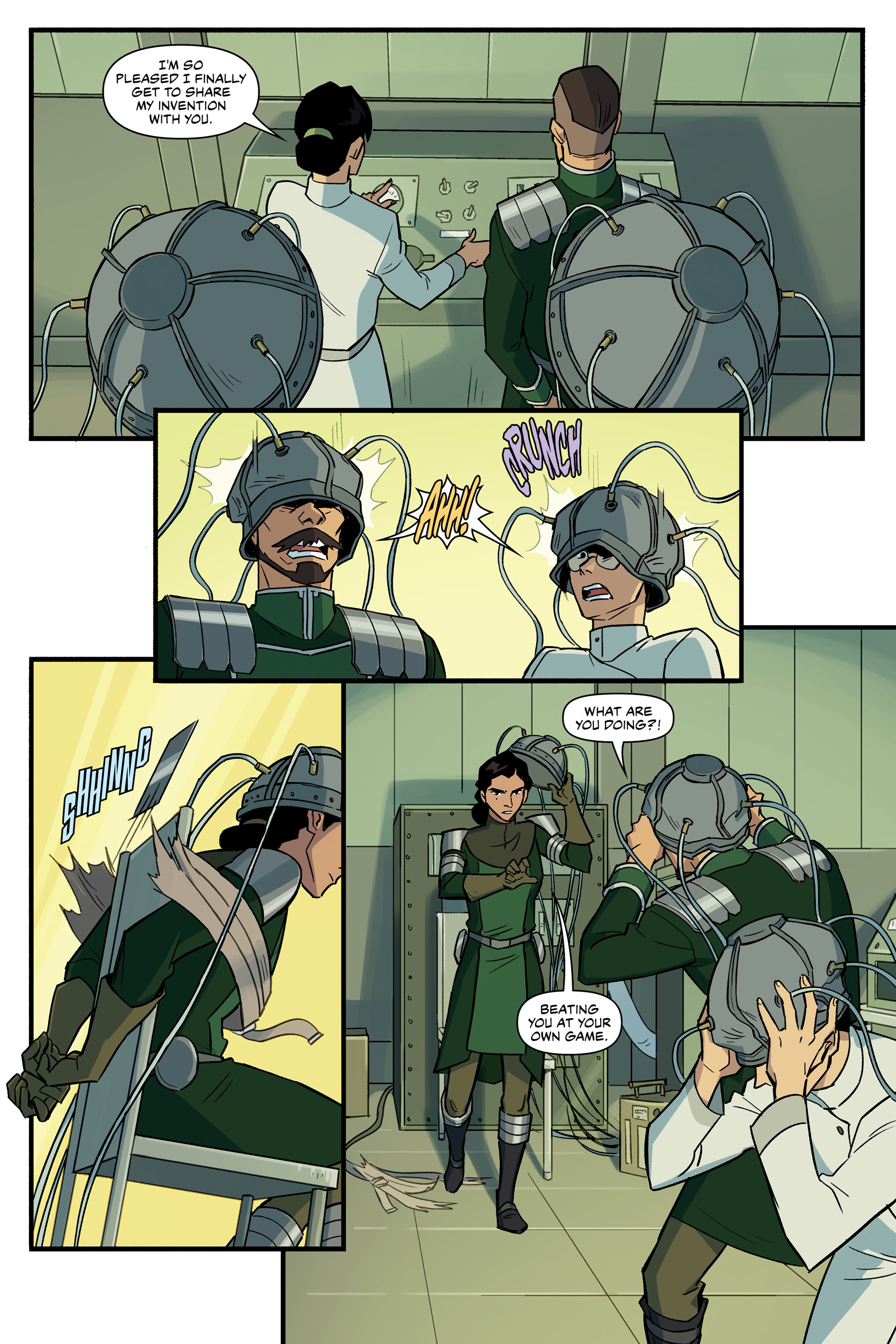 the legend of korra 科拉传奇漫画 ruins of the empire 帝国陨落