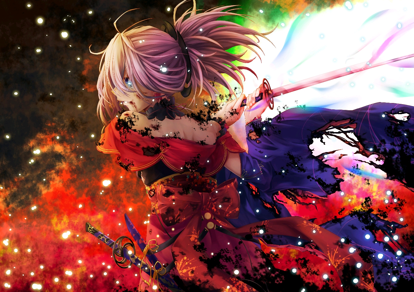 pixiv fgo 宫本武藏 图片搬运