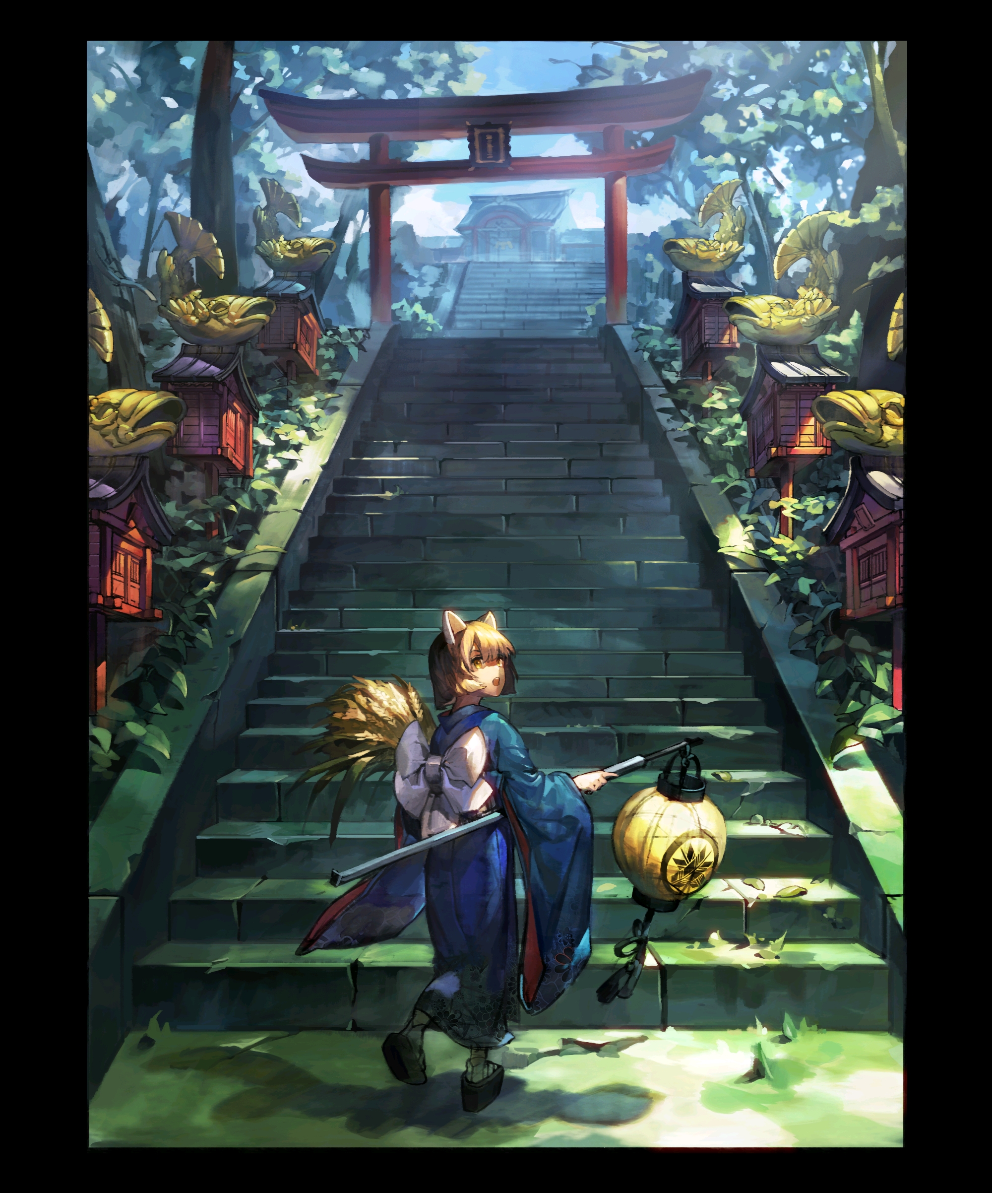 通往神域的大门 鸟居插画特辑 2021.03.29