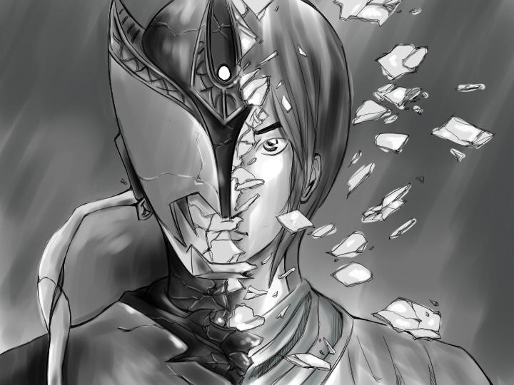 假面骑士壁纸kiva月骑