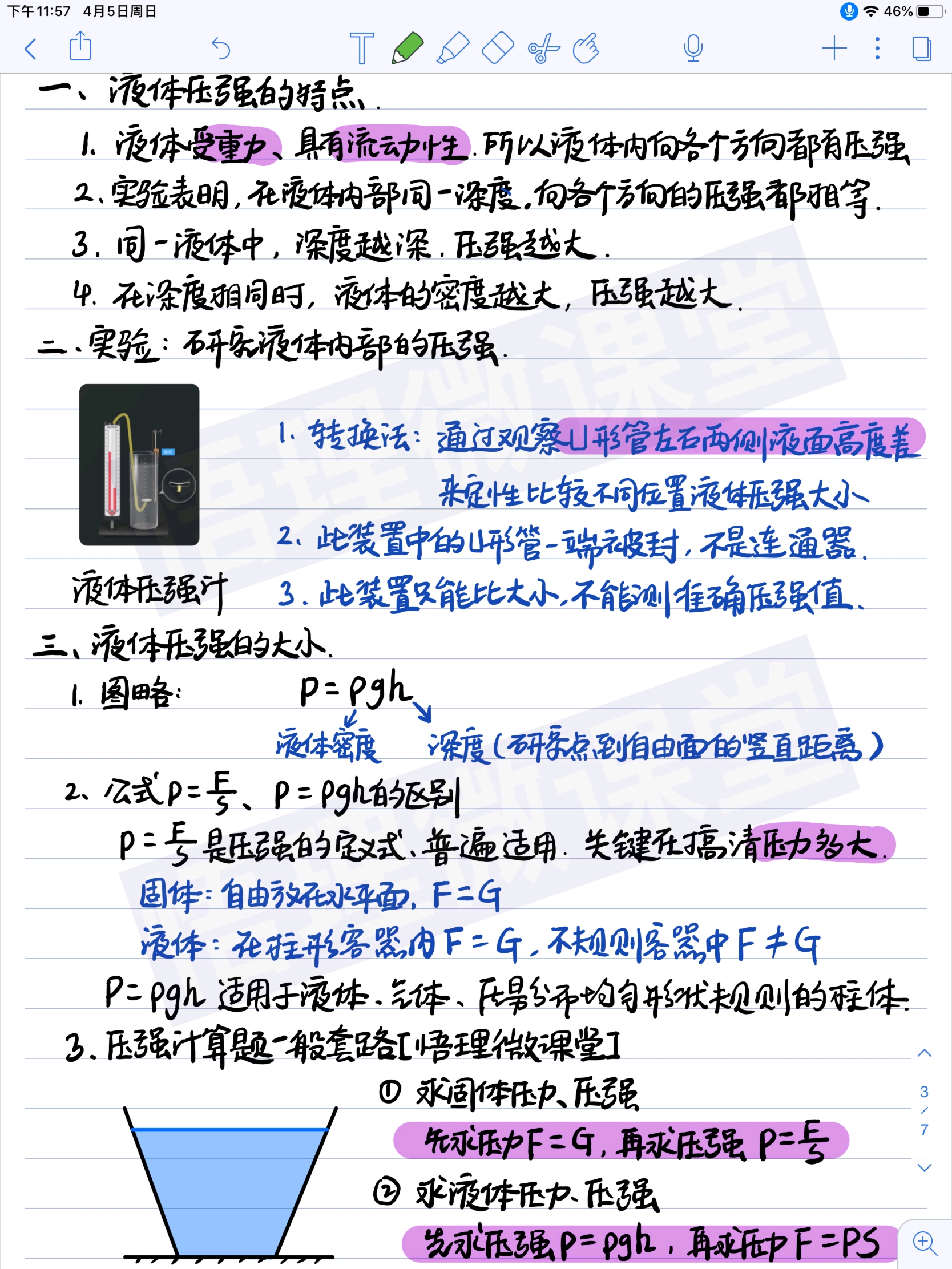 液体压强