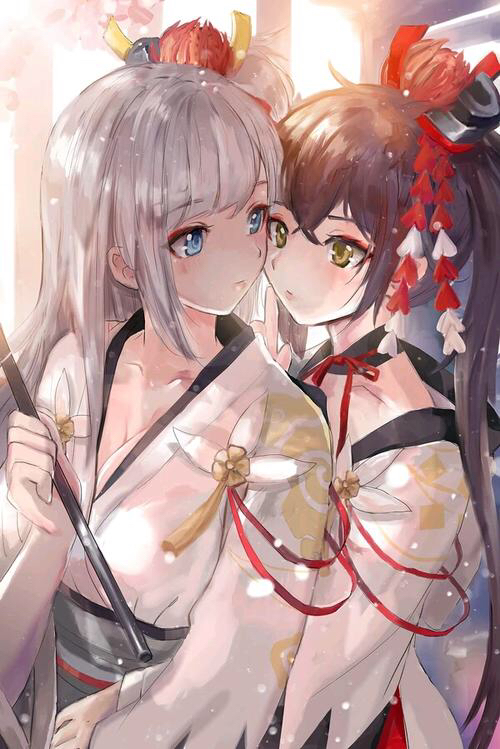 碧蓝航线翔鹤·瑞鹤两姐妹图集