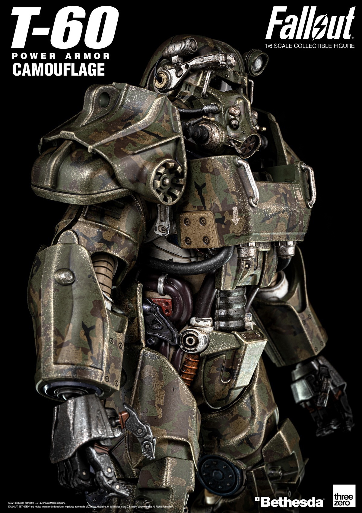 threezero 推出 1/6 异尘余生/辐射 系列 - t-60 动力装甲 可动人偶