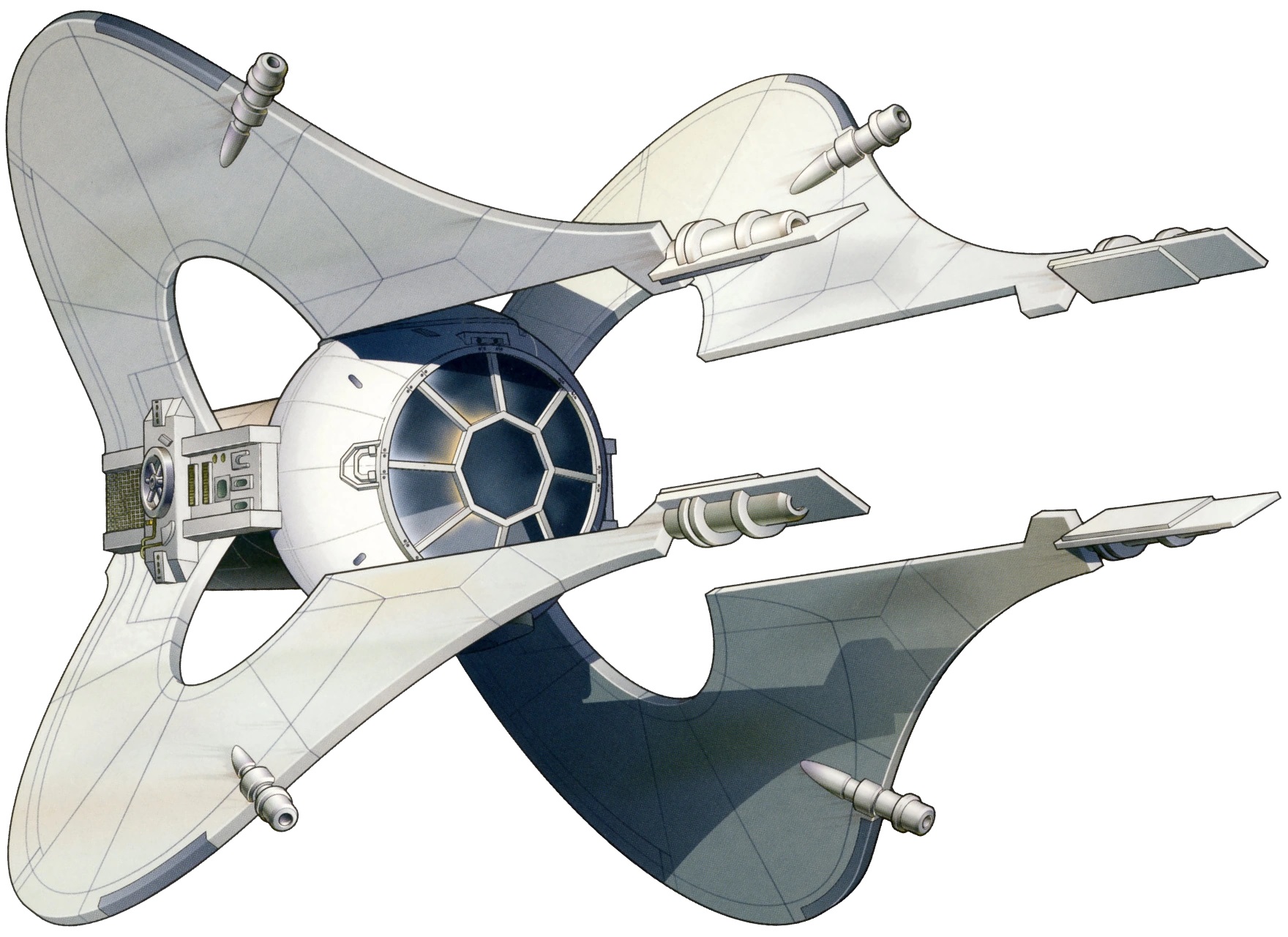 【传说宇宙】nssis class starfighter 恩西斯级星际战斗机