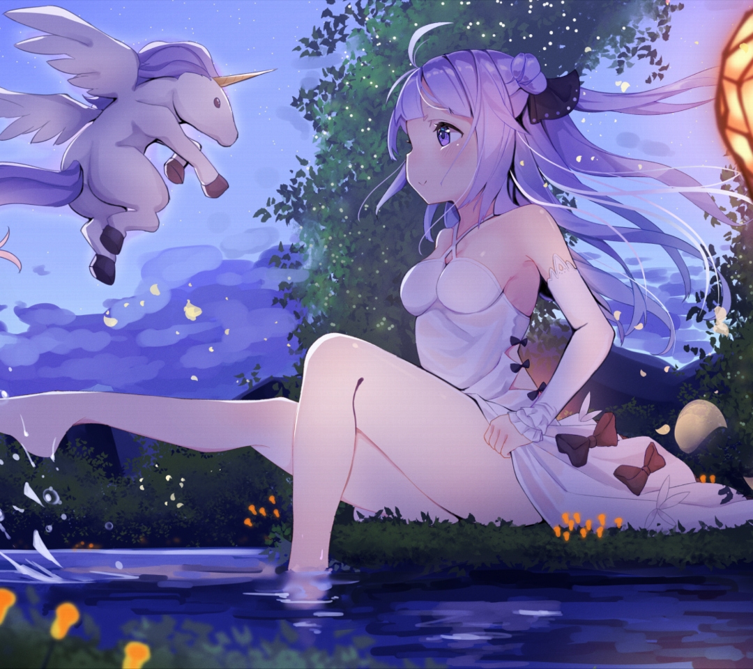很少人见过的独角兽少女