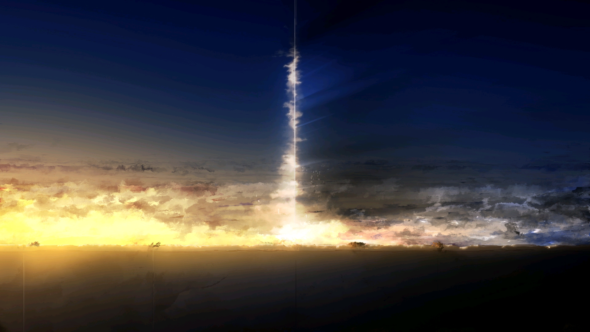 极致的海洋星空风景超清壁纸