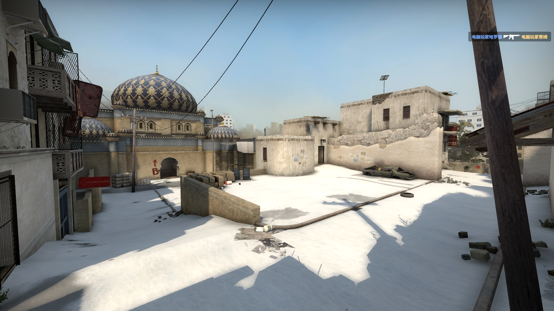 csgo你可曾见过如此梦幻的dust2二创意工坊篇