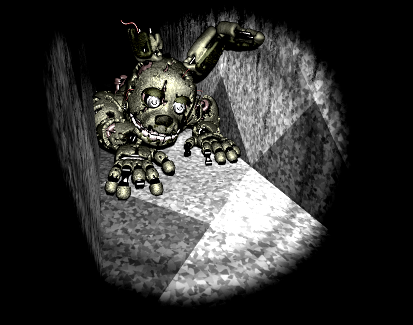 fnaf玩具熊的五夜后宫人物wiki翻译之springtrap