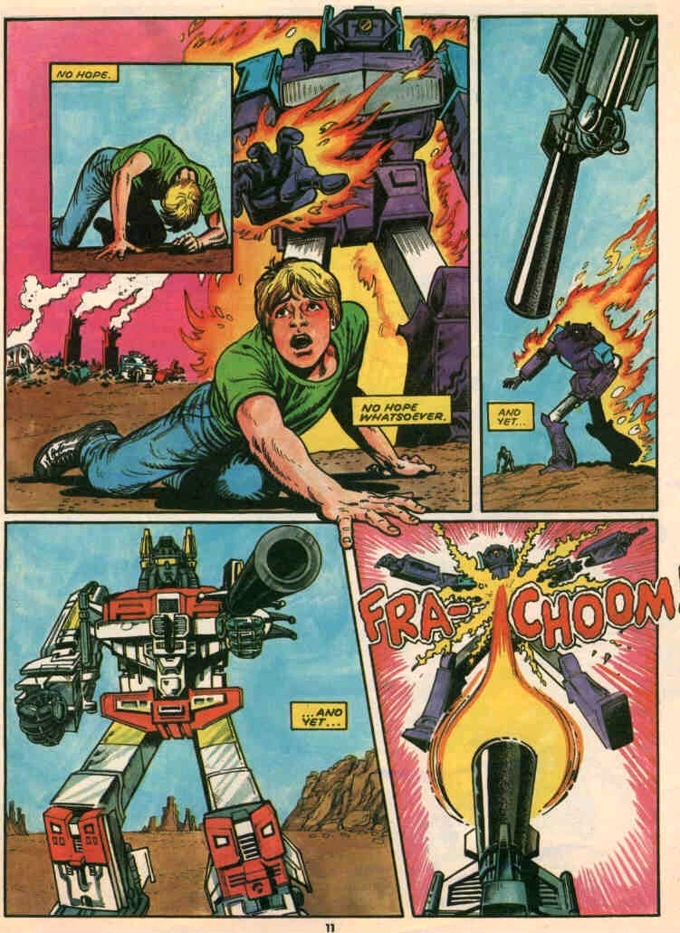 变形金刚漫威英版漫画元祖漫画63