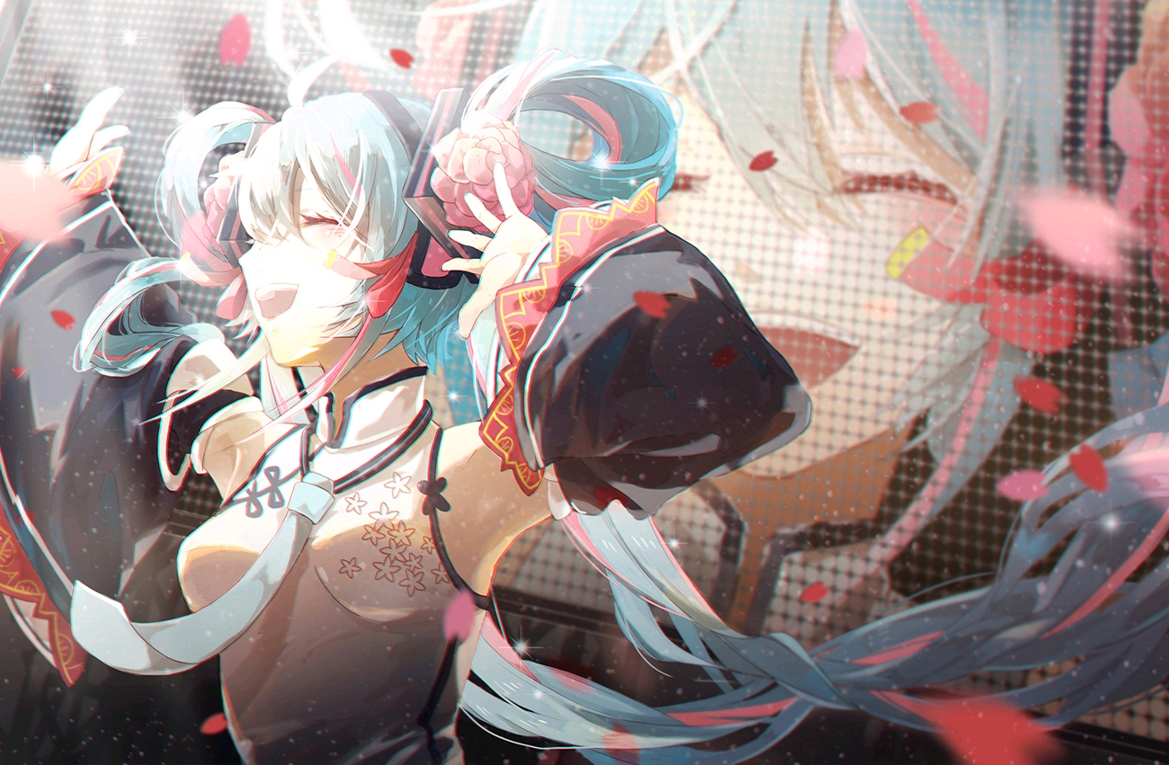 动画 动漫杂谈 初音未来美图壁纸(117) 有爱自取,拿图留赞～(^з^)