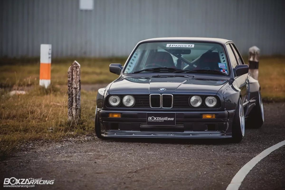 宽体bmw e30移植sr20det为漂移而活