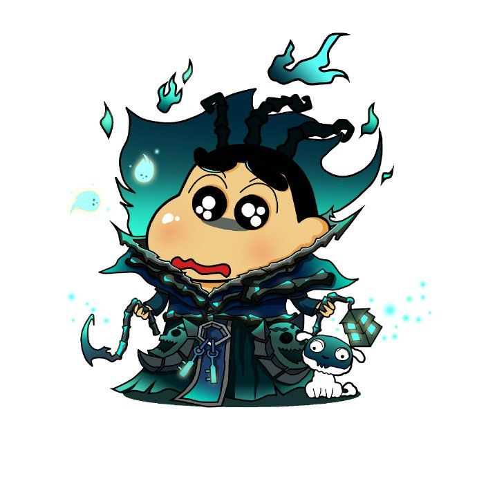 当蜡笔小新乱入英雄联盟!