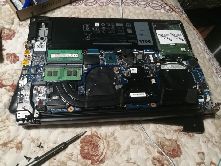 dell g3 3579大保健(拆机清灰换硅脂换网卡上背光键盘清除smr盘)