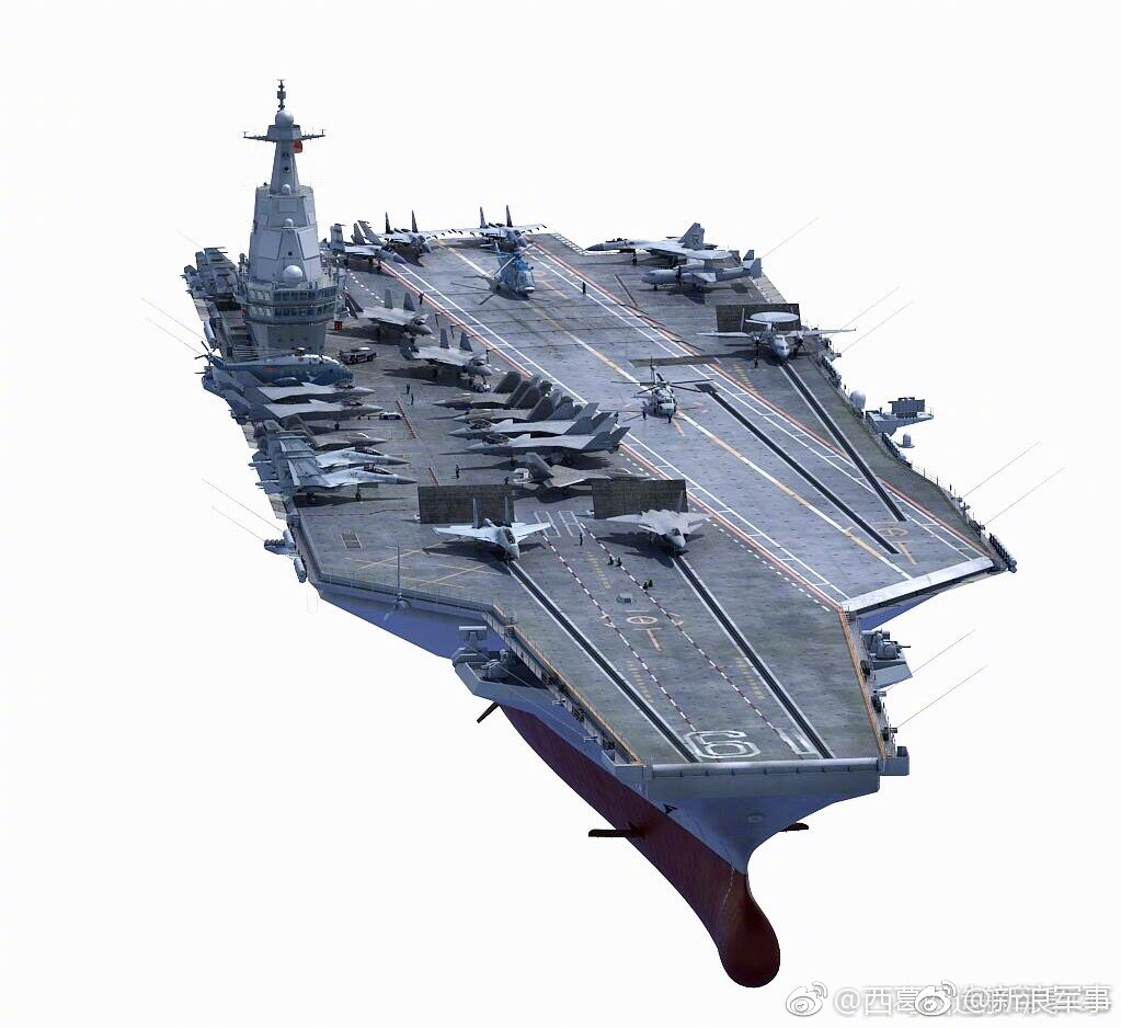 004型航母外型预测