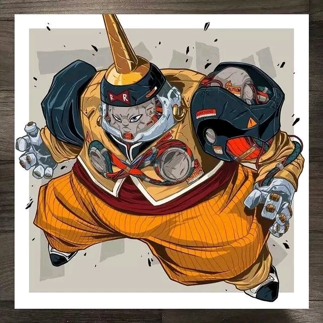 那些经典的动漫人物,都被他画成了机械人!