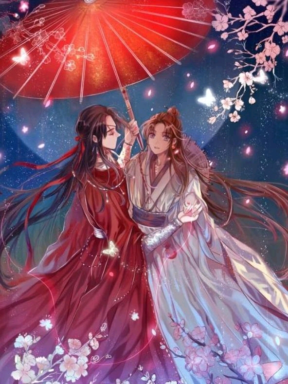 有忠犬属性的花城以及那个说出"身在无间,心在桃源"的仙乐国太子谢怜