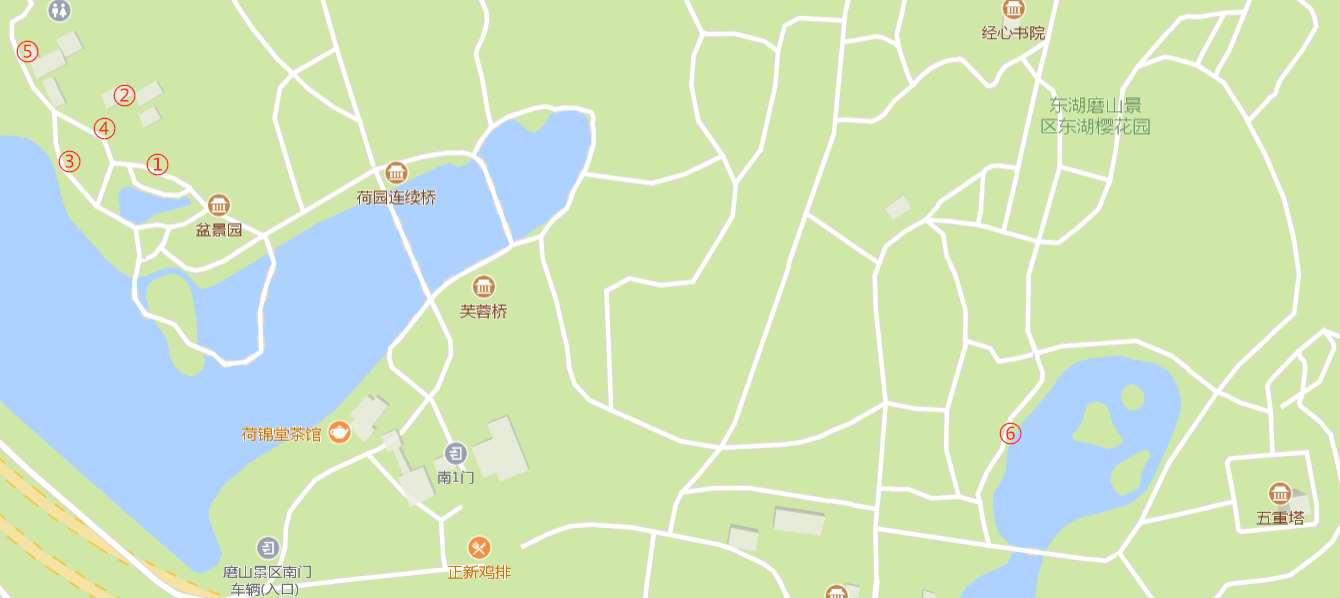 场景① 场景介绍:落雁景区因为确实比较偏远,所以录舞的话在东湖所有