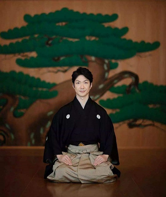 日本著名狂言师野村万斋,在日本被誉为人间国宝