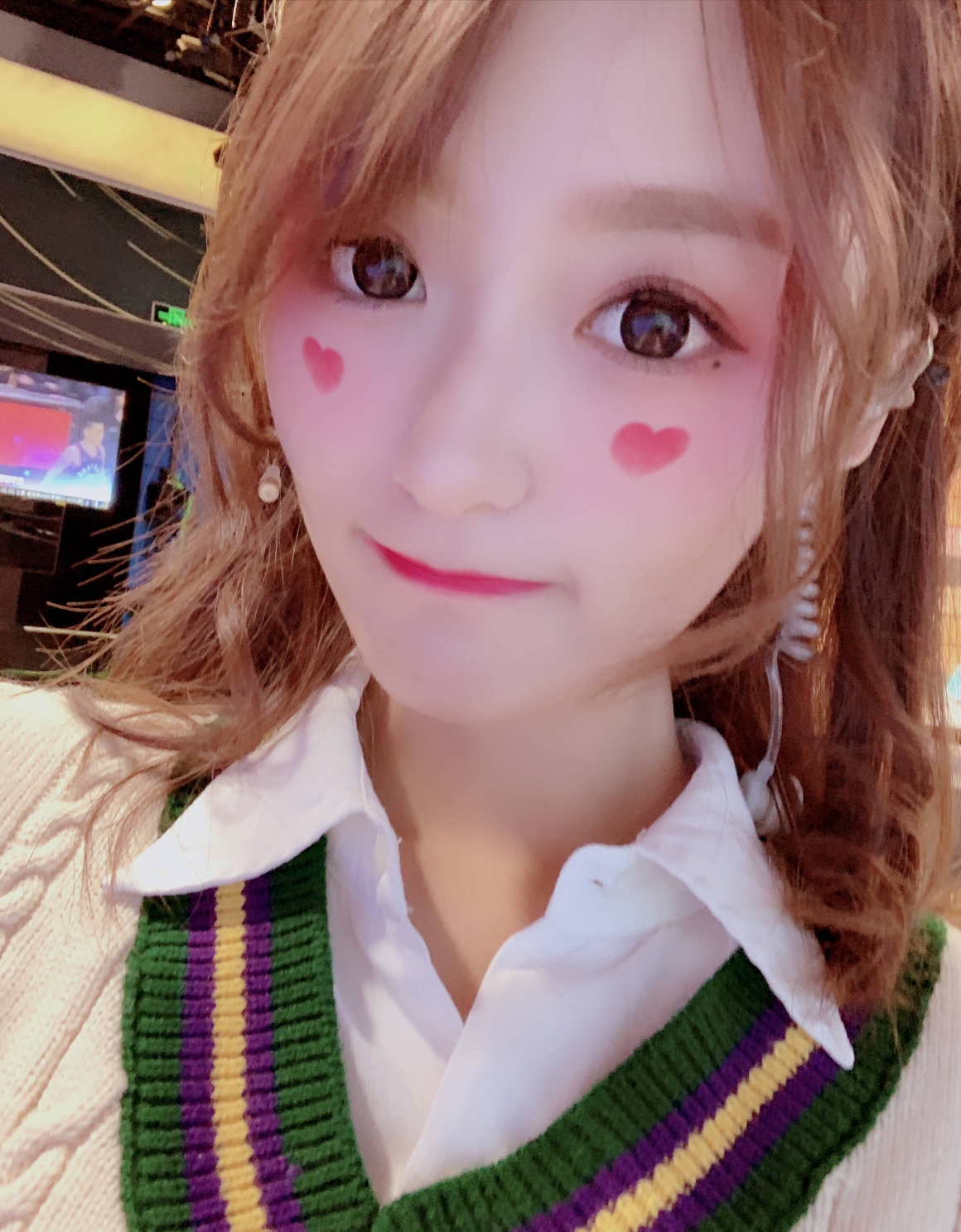 腾讯美女主播小七图集!