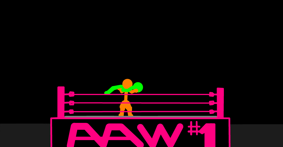 自制火柴人摔角系列