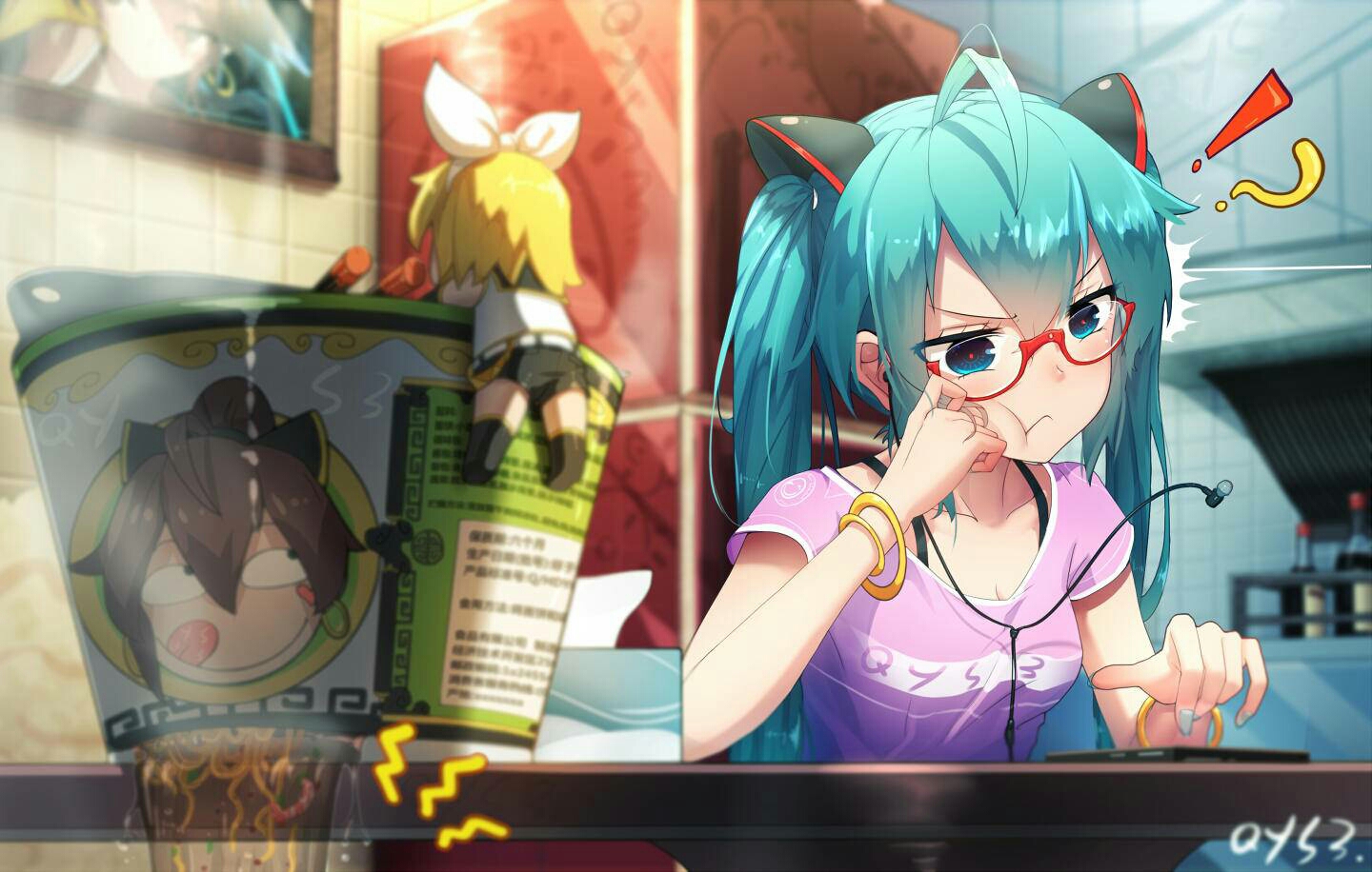 二次元壁纸初音未来七期