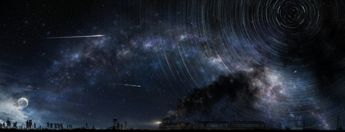 浩瀚星空,深邃且又闪耀(唯美风景)
