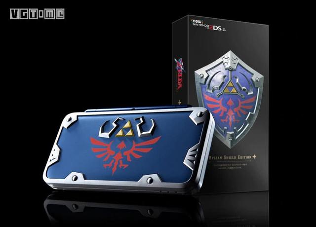 海利亚盾式样 限定new 2ds ll