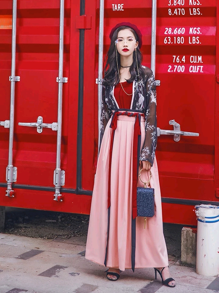 简约汉服日常穿搭,简约汉服日常穿搭图片