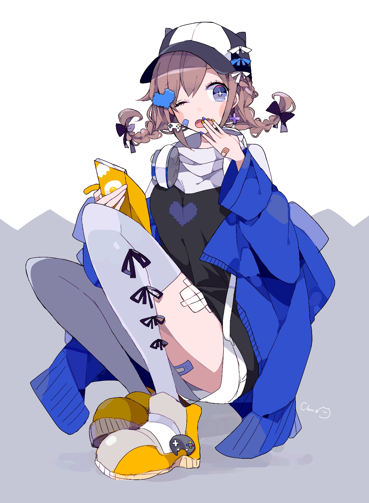 p站画师推荐画师chon的插画欣赏
