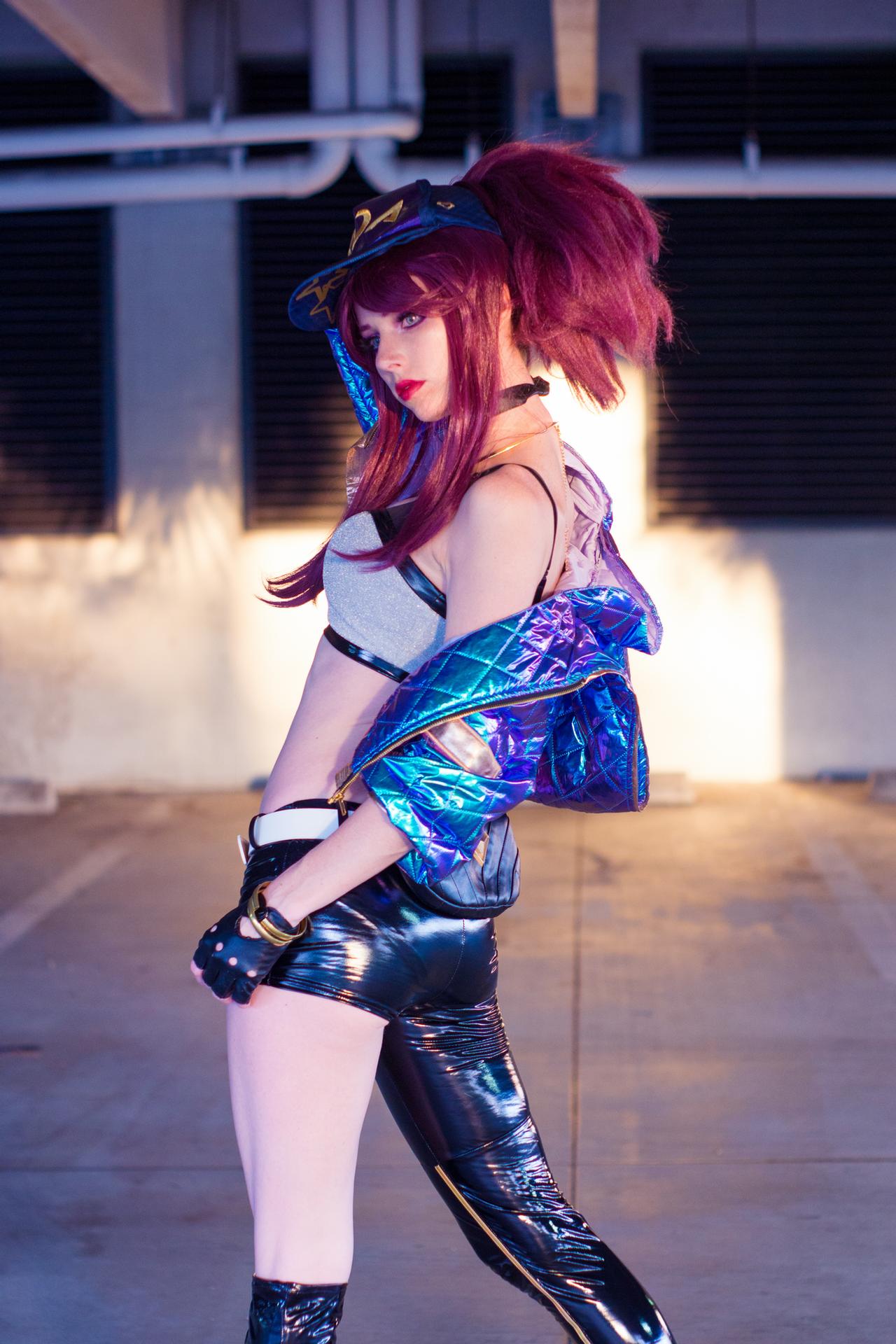 lol阿卡丽cosplay精美图集