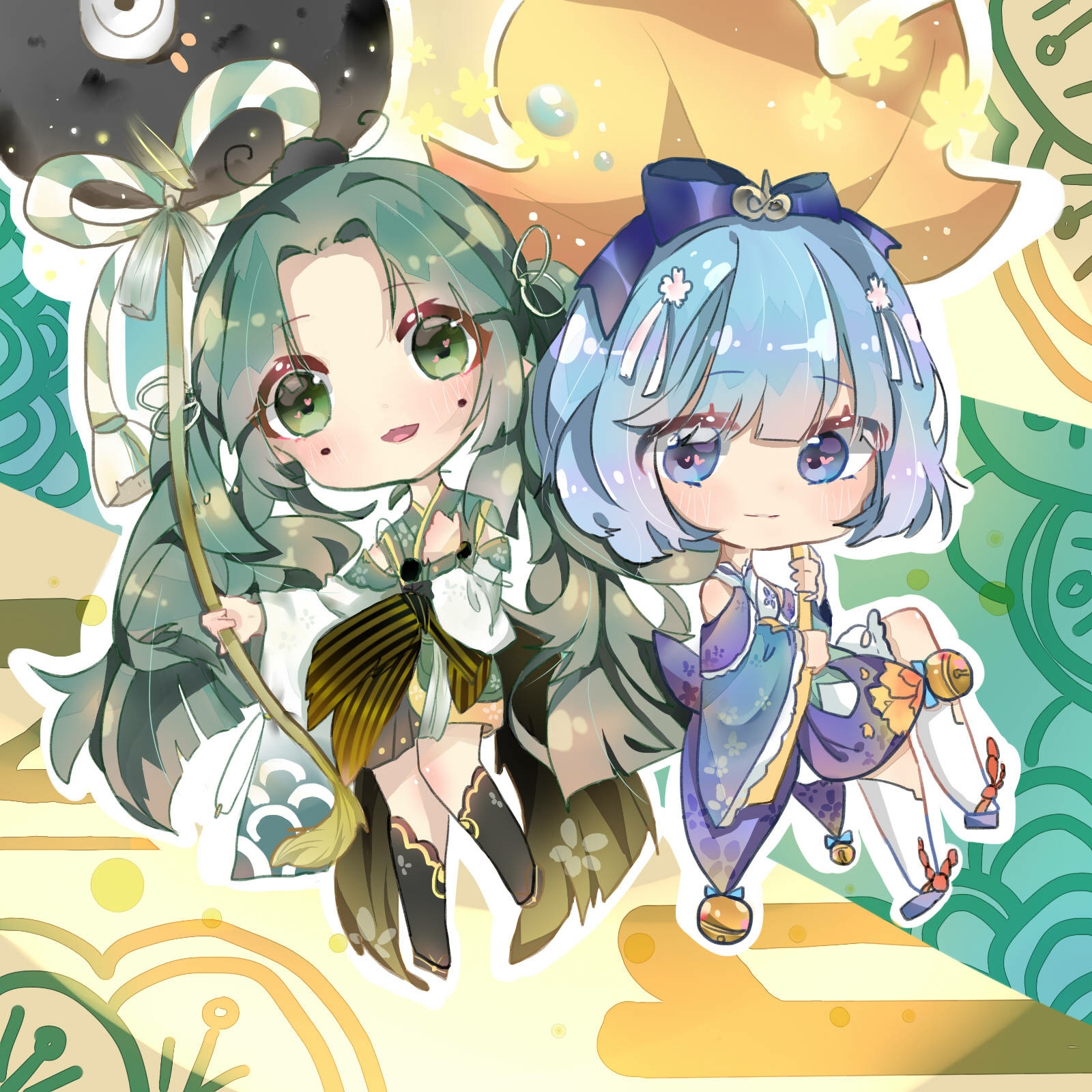 阴阳师×决战!平安京 莹草