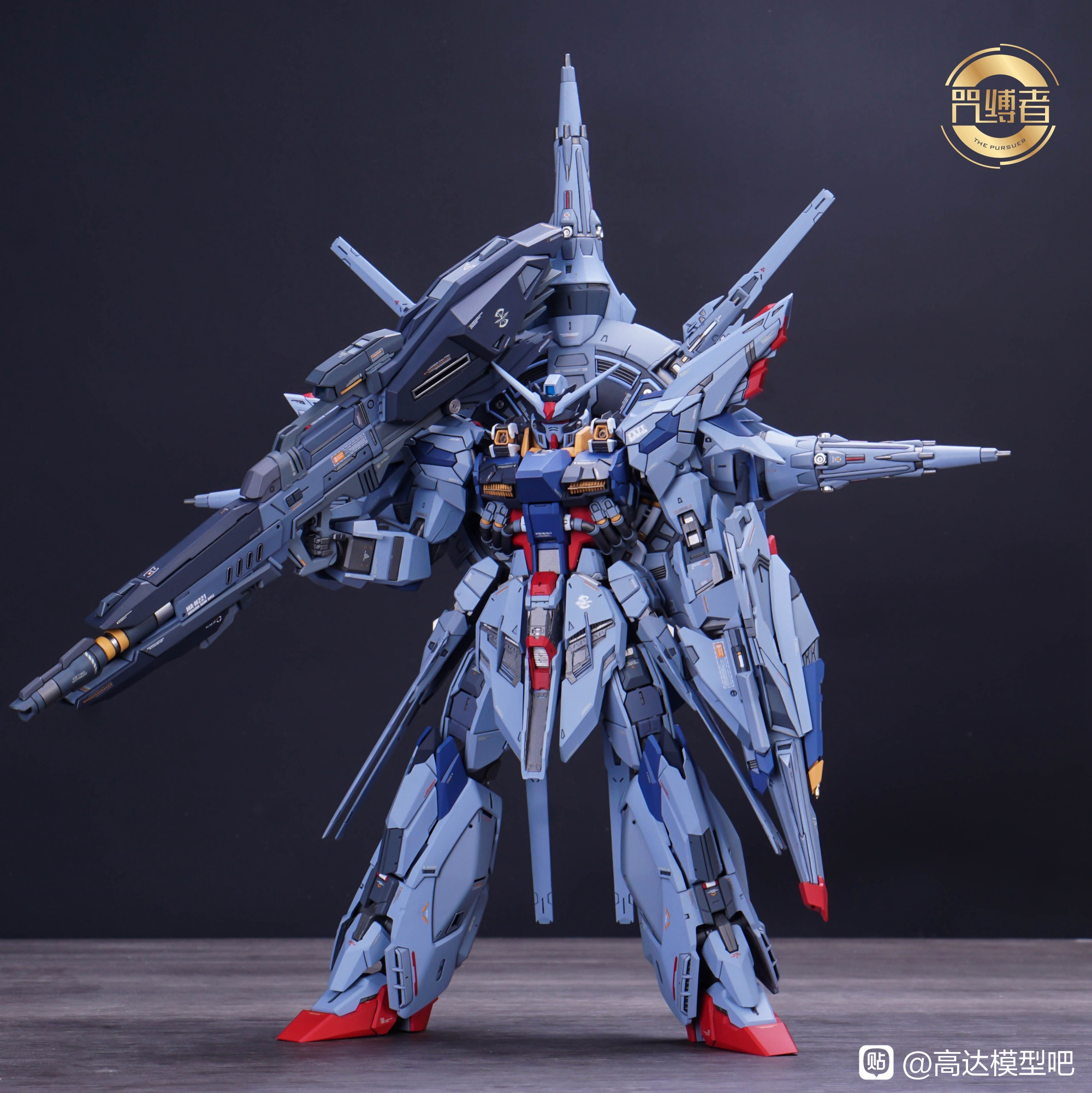 达人佳作1100mg神意高达gk喷涂作品
