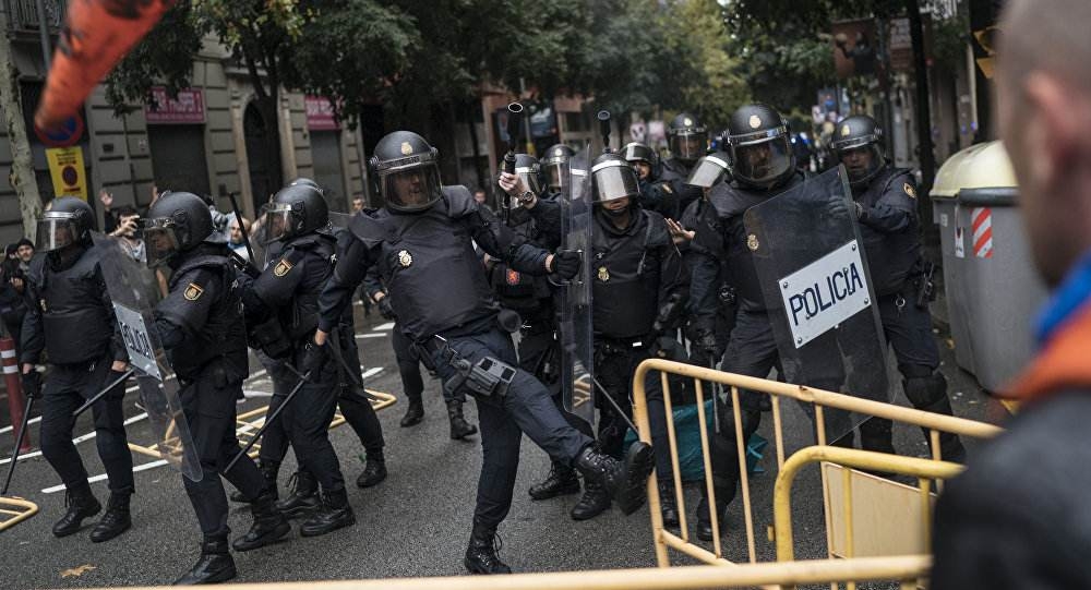西班牙国民警卫队防暴部队
